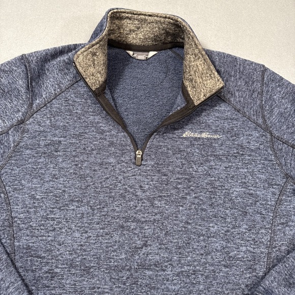 Eddie Bauer Other - SWEATER SWEATSHIRT Eddie Bauer‎ Mens Large  Fleece 1/4 Zip Pullover